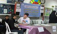 برپایی ایستگاه سلامت در دانشکده بهداشت به مناسبت هفته ملی سلامت مردان